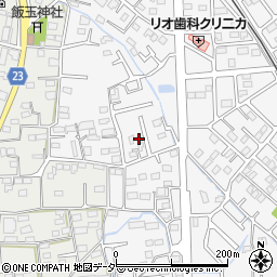 群馬県藤岡市立石487周辺の地図