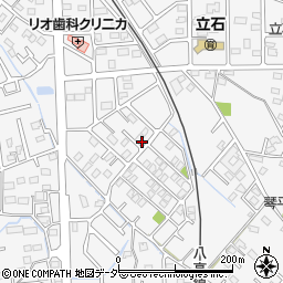 群馬県藤岡市立石808周辺の地図