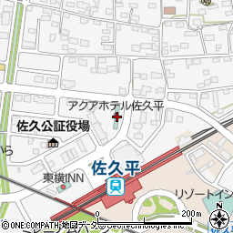 長野県佐久市佐久平駅北23-6周辺の地図