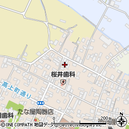 茨城県桜川市真壁町真壁386周辺の地図