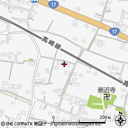 群馬県藤岡市立石1336-5周辺の地図