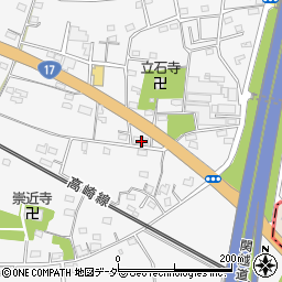 群馬県藤岡市立石1264周辺の地図