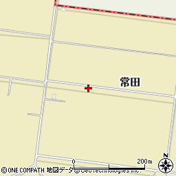 長野県佐久市常田822周辺の地図