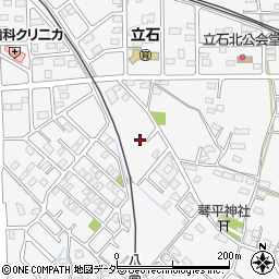 群馬県藤岡市立石826-3周辺の地図