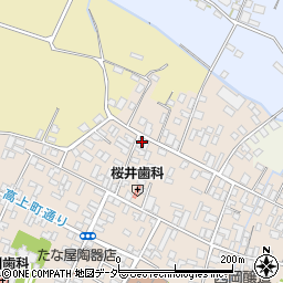 茨城県桜川市真壁町真壁387-1周辺の地図
