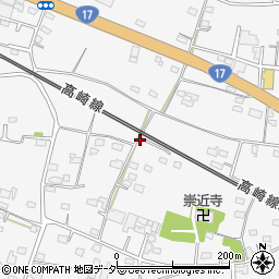 群馬県藤岡市立石1319-5周辺の地図