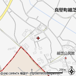 茨城県桜川市真壁町細芝167周辺の地図