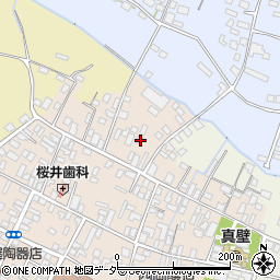 茨城県桜川市真壁町真壁424周辺の地図
