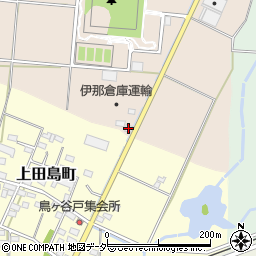 伊那倉庫運輸太田周辺の地図