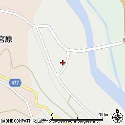 岐阜県高山市上宝町新田1057周辺の地図