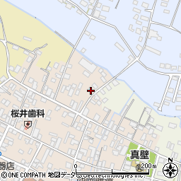 茨城県桜川市真壁町真壁422周辺の地図