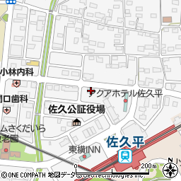 長野県佐久市佐久平駅北23-1周辺の地図