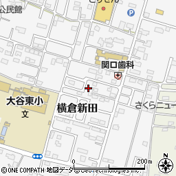 栃木県小山市横倉新田285-63周辺の地図