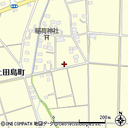 群馬県太田市上田島町周辺の地図