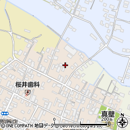茨城県桜川市真壁町真壁424-2周辺の地図
