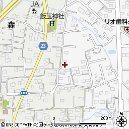 群馬県藤岡市立石496周辺の地図