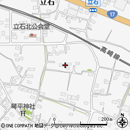 群馬県藤岡市立石1440-1周辺の地図
