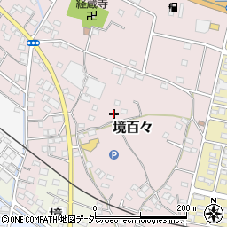 群馬県伊勢崎市境百々乙-212周辺の地図