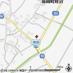 ファミリーマート栃木蛭沼店周辺の地図