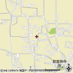 長野県安曇野市三郷明盛2840-2周辺の地図