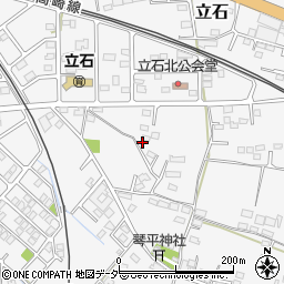 群馬県藤岡市立石1426-2周辺の地図