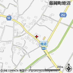 栃木県栃木市藤岡町蛭沼1478-3周辺の地図