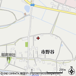 茨城県笠間市市野谷1171周辺の地図