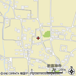 長野県安曇野市三郷明盛2842周辺の地図