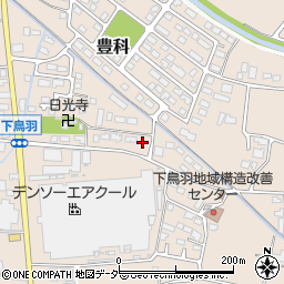 長野県安曇野市豊科1022-1周辺の地図