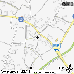 栃木県栃木市藤岡町蛭沼1468周辺の地図