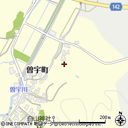石川県加賀市曽宇町ル乙周辺の地図