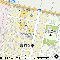 ＴＨＲＥＥＰＰＹフレッセイ境町店周辺の地図