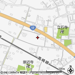 群馬県藤岡市立石1212周辺の地図