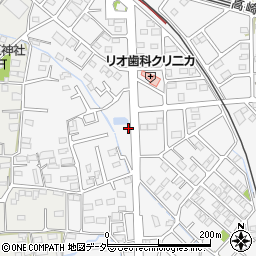 群馬県藤岡市立石523-1周辺の地図