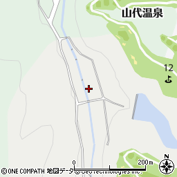 石川県加賀市桂谷町（ヘ）周辺の地図