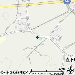 石川県加賀市直下町（ト）周辺の地図