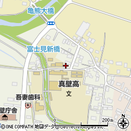 茨城県桜川市真壁町飯塚165周辺の地図