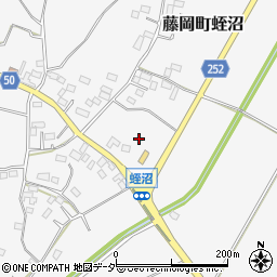 栃木県栃木市藤岡町蛭沼1518周辺の地図