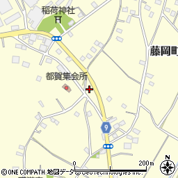 栃木県栃木市藤岡町都賀937-1周辺の地図