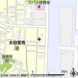 オリックスレンタカー太田店周辺の地図