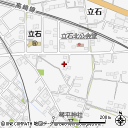 群馬県藤岡市立石1427周辺の地図