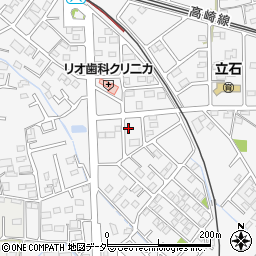 群馬県藤岡市立石532周辺の地図