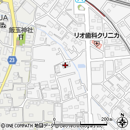 群馬県藤岡市立石502周辺の地図