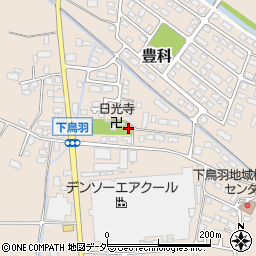 長野県安曇野市豊科1028-5周辺の地図