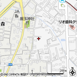 群馬県藤岡市立石508周辺の地図