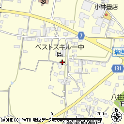 茨城県桜川市真壁町塙世周辺の地図
