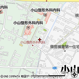栃木県小山市横倉新田155-16周辺の地図