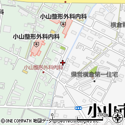 栃木県小山市横倉新田155-11周辺の地図