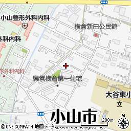 栃木県小山市横倉新田127-9周辺の地図