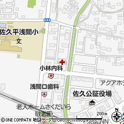セブンイレブン佐久平駅北店周辺の地図